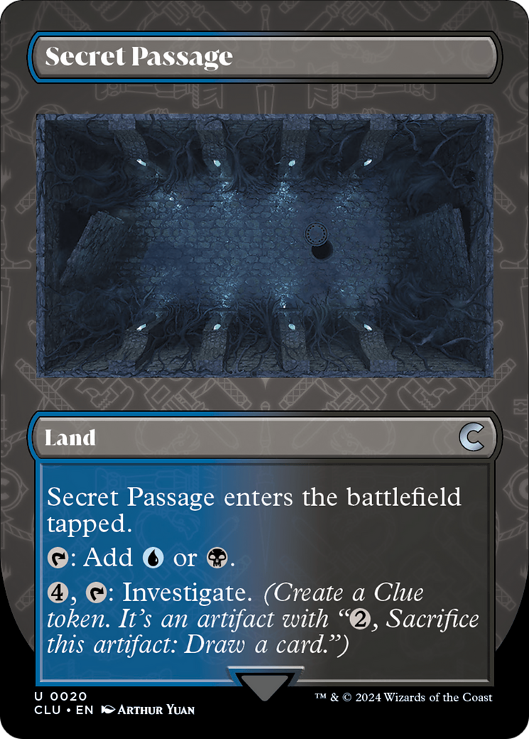 Secret Passage (Borderless) [Ravnica: Clue Edition]