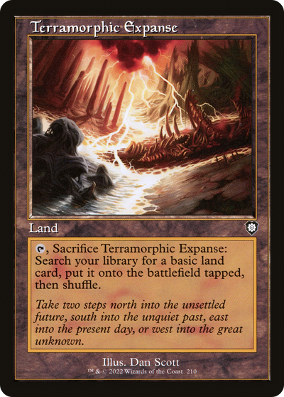 Terramorphic Expanse (Retro) [The Brothers' War Commander]
