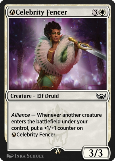 A-Celebrity Fencer (SNC-A-7) - Streets of New Capenna