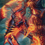 Kuldotha Cackler // Kuldotha Cackler (AONE-032) - Phyrexia: All Will Be One Art Series (Borderless)