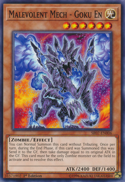 Malevolent Mech - Goku En [SR07-EN006] Common