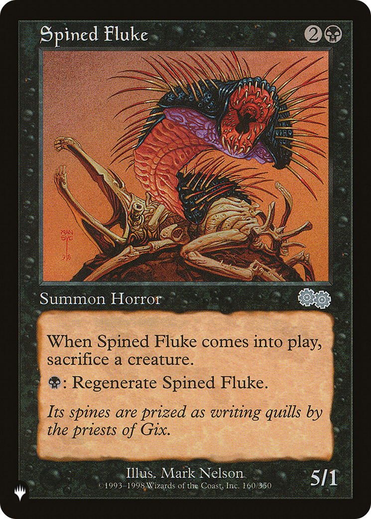 Spined Fluke [The List]