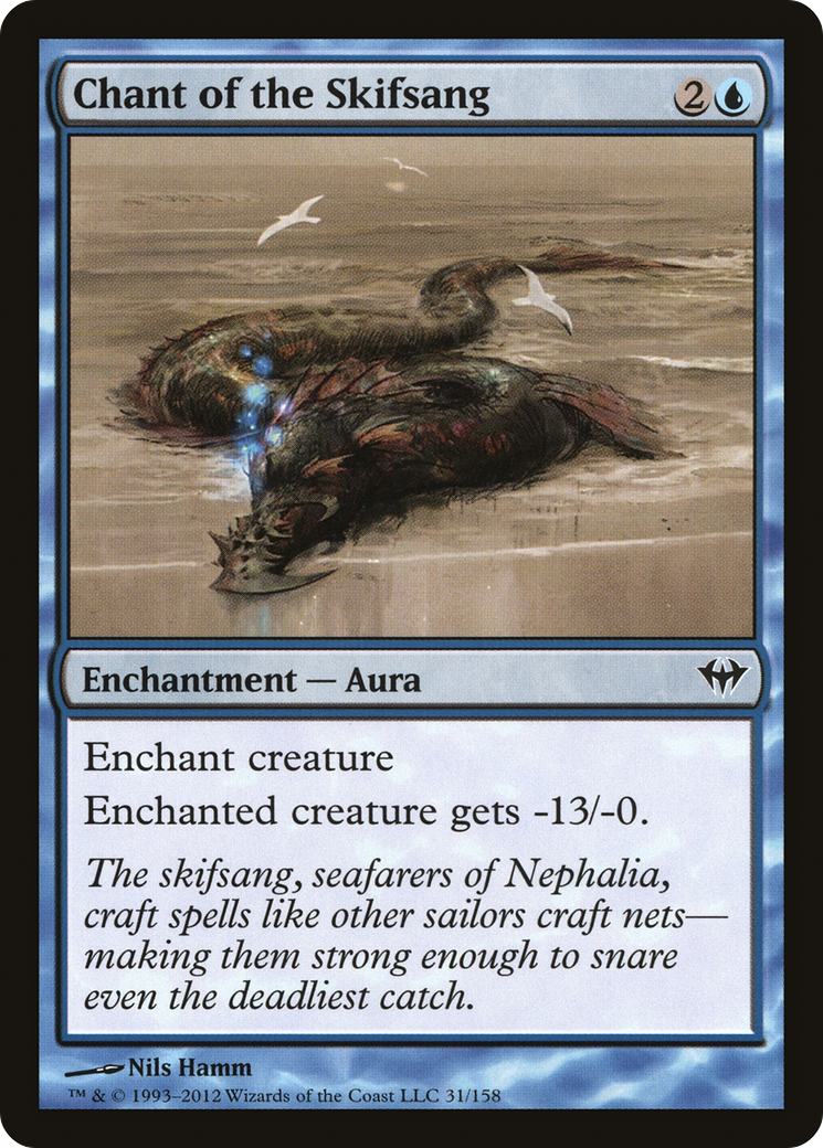 Chant of the Skifsang (DKA-031) - Dark Ascension Foil