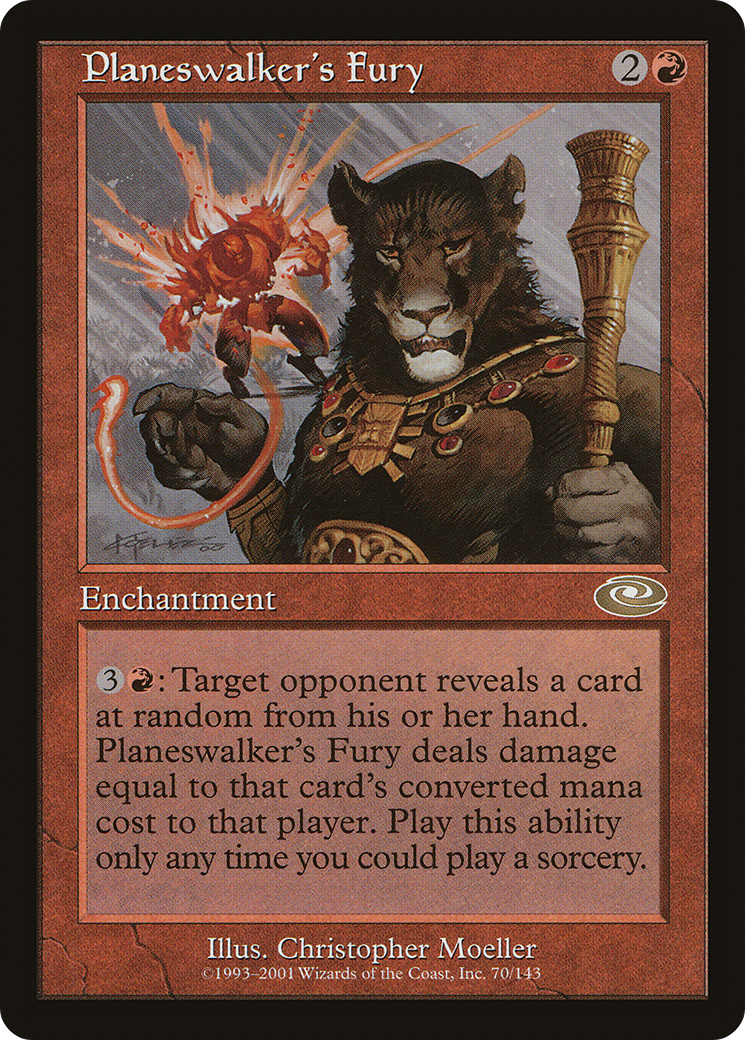 Planeswalker's Fury (PLS-070) - Planeshift