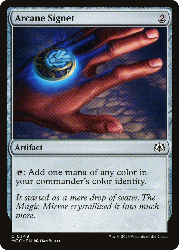 Arcane Signet [March of the Machine Commander]