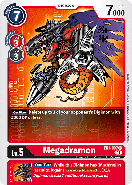 Megadramon [EX1-007] [Classic Collection]