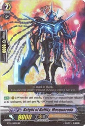 Knight of Nullity, Masquerade (BT05/018EN) [Awakening of Twin Blades]