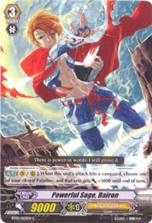 Powerful Sage, Bairon (BT05/063EN) [Awakening of Twin Blades]