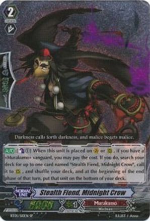 Stealth Fiend, Midnight Crow (BT05/S10EN) [Awakening of Twin Blades]