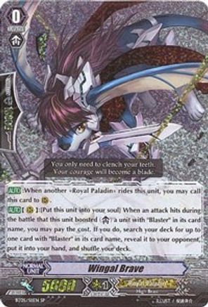 Wingal Brave (BT05/S11EN) [Awakening of Twin Blades]