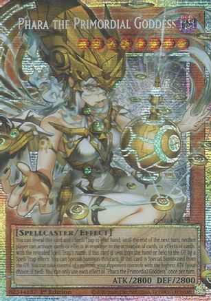 Phara the Primordial Goddess (Starlight Rare) (Extended Art) [CORI-EN022] Starlight Rare