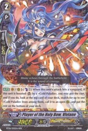 Player of the Holy Bow, Viviane (BT06/005EN) [Breaker of Limits]