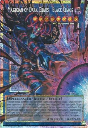 Magician of Dark Chaos - Black Chaos (Starlight Rare) (Extended Art) [CORI-EN027] Starlight Rare