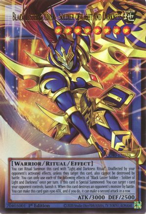 Black Luster Soldier - Soldier of Light and Darkness (Extended Art) [CORI-EN028] Ultra Rare