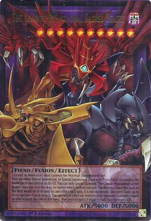 The Chaotic Phantasmal Sacred Beasts (Extended Art) [CORI-EN029] Ultra Rare