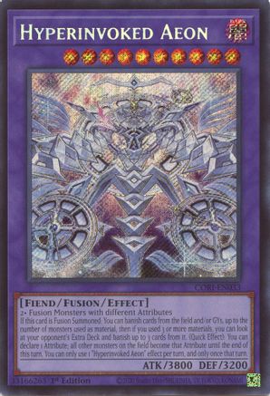 Hyperinvoked Aeon [CORI-EN033] Secret Rare