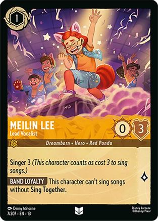 Meilin Lee - Lead Vocalist (7/204) Attack of the Vine (Cold Foil)