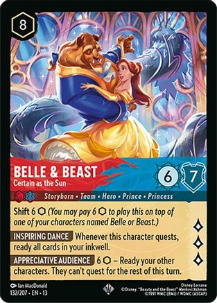 Belle & Beast - Certain as the Sun (132/204) Attack of the Vine (Cold Foil)