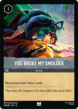 You Broke My Smolder (201/204) Attack of the Vine (Cold Foil)