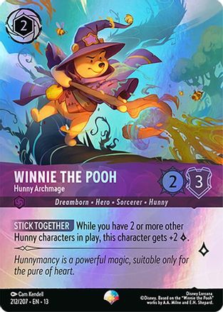 Winnie the Pooh - Hunny Archmage (Epic) (212/204) Attack of the Vine ()