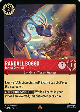 Randall Boggs - Envious Coworker (123/204) Attack of the Vine (Cold Foil)