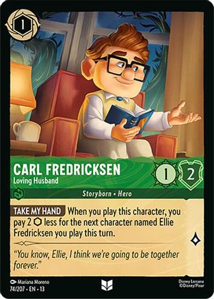 Carl Fredricksen - Loving Husband (74/204) Attack of the Vine (Non-Foil)