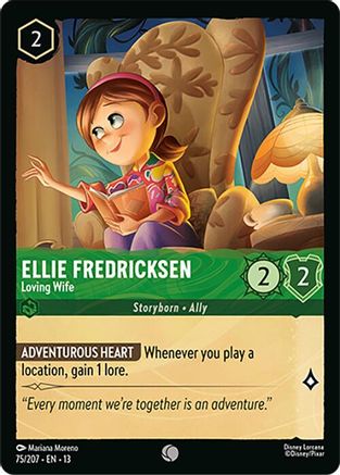 Ellie Fredricksen - Loving Wife (75/204) Attack of the Vine (Non-Foil)