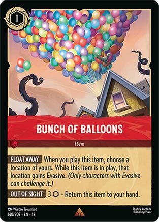Bunch of Balloons (140/204) Attack of the Vine (Non-Foil)