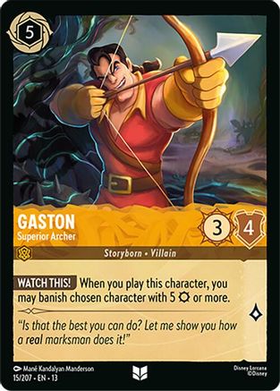 Gaston - Superior Archer (15/204) Attack of the Vine (Non-Foil)