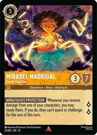 Mirabel Madrigal - Family Guardian (25/204) Attack of the Vine (Non-Foil)
