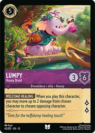 Lumpy - Hunny Druid (42/204) Attack of the Vine (Non-Foil)