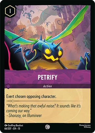 Petrify (66/204) Attack of the Vine (Cold Foil)