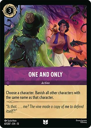 One and Only (67/204) Attack of the Vine (Cold Foil)