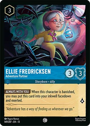Ellie Fredricksen - Adventure Partner (149/204) Attack of the Vine (Non-Foil)