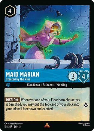 Maid Marian - Created by the Vine (158/204) Attack of the Vine (Non-Foil)