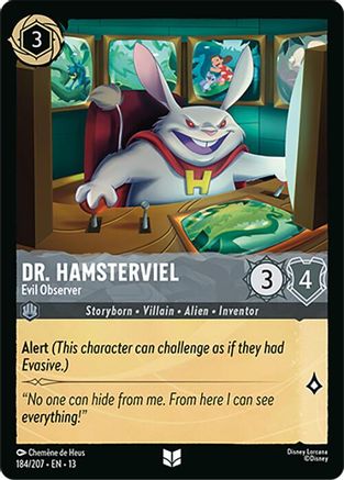 Dr. Hamsterviel - Evil Observer (184/204) Attack of the Vine (Non-Foil)