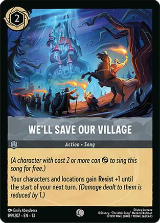 We'll Save Our Village (199/204) Attack of the Vine (Non-Foil)