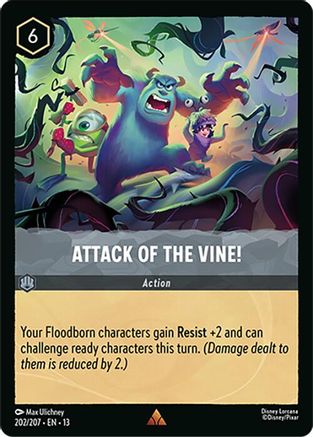 Attack of the Vine! (202/204) Attack of the Vine (Non-Foil)