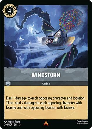 Windstorm (203/204) Attack of the Vine (Cold Foil)
