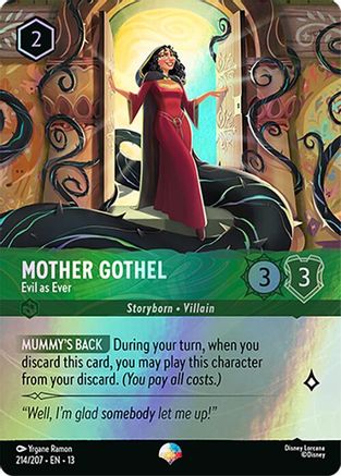 Mother Gothel - Evil as Ever (Epic) (214/204) Attack of the Vine ()
