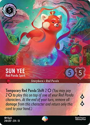 Sun Yee - Red Panda Spirit (Epic) (218/204) Attack of the Vine ()