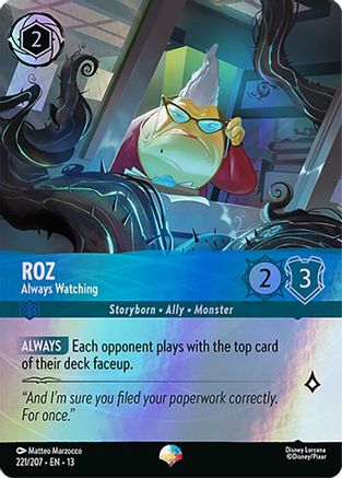 Roz - Always Watching (Epic) (221/204) Attack of the Vine ()