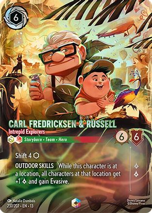 Carl Fredricksen & Russell - Intrepid Explorers (Enchanted) (237/204) Attack of the Vine ()