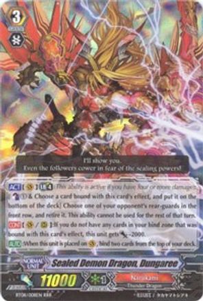 Sealed Demon Dragon, Dungaree (BT08/008EN) [Blue Storm Armada]