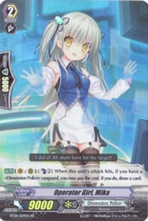 Operator Girl, Mika (BT08/009EN) [Blue Storm Armada]