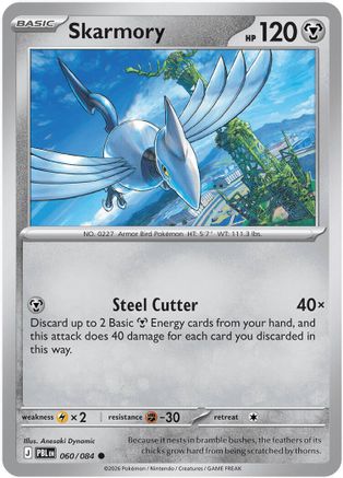 Skarmory 060/null [ME05 Pitch Black]