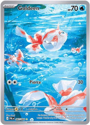 Goldeen 087/084 [ME05 Pitch Black] (Holofoil)