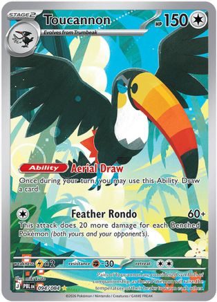 Toucannon 094/084 [ME05 Pitch Black] (Holofoil)