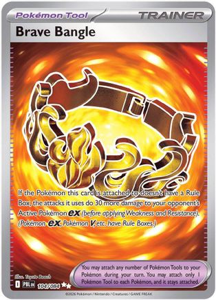 Brave Bangle 104/null [ME05 Pitch Black] (Holofoil)