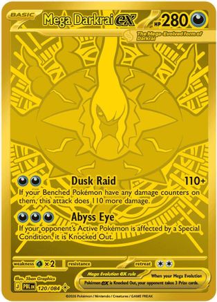 Mega Darkrai ex 120/084 [ME05 Pitch Black] (Holofoil)